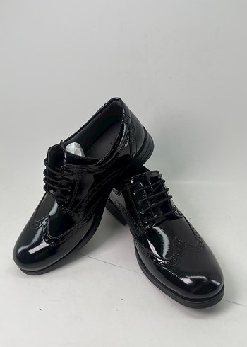 Siyah Parlak Erkek Klasik Ayakkabı - Görsel 4