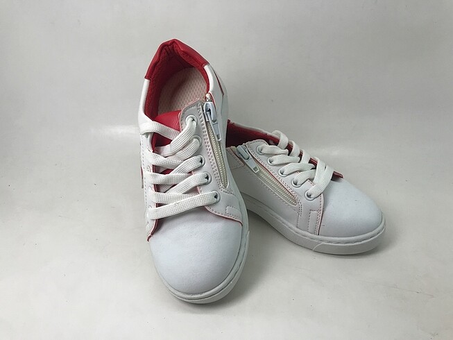 Diğer Beyaz kırmızı spor ayakkabı