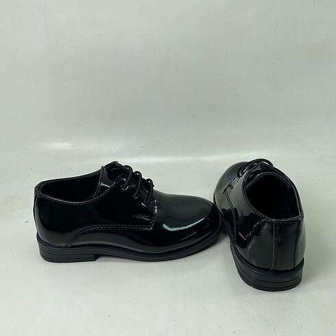 Siyah Çocuk Erkek Ayakkabı - Görsel 3