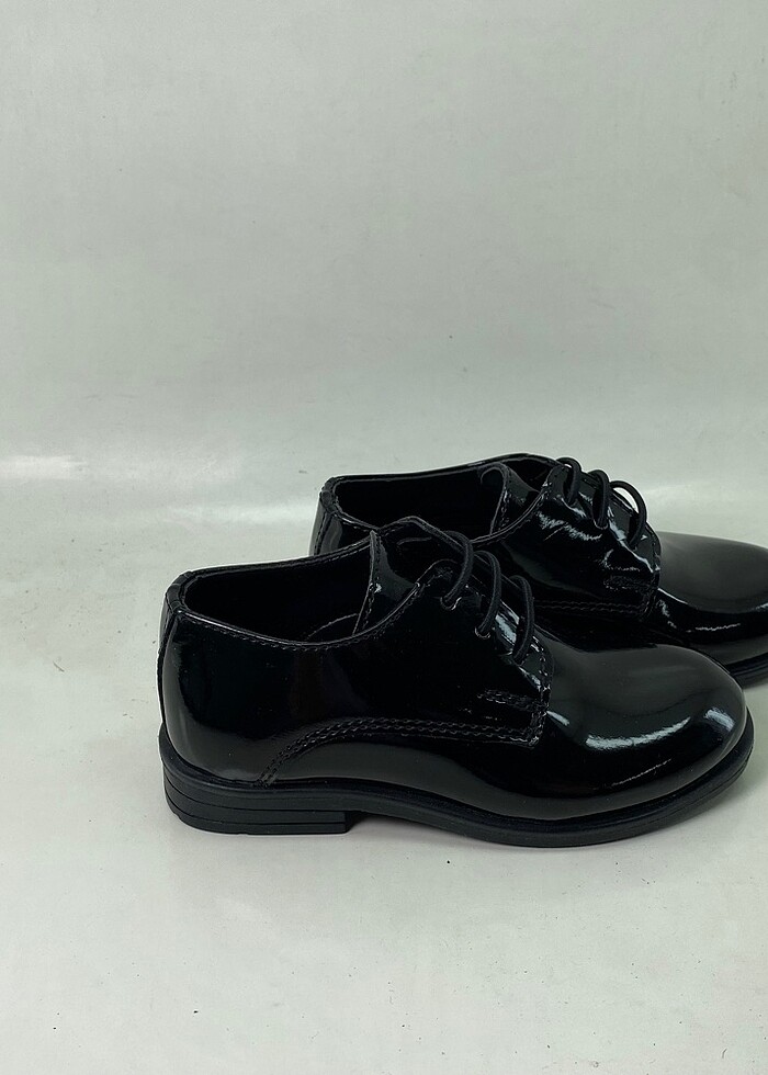 Siyah Çocuk Erkek Ayakkabı - Görsel 2