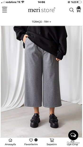 xl Beden Meri store kale pantolon