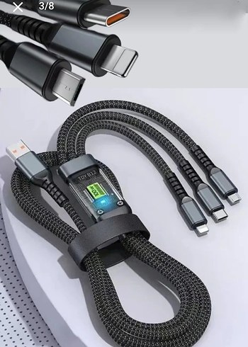 Şarj Kablosu çoklu göstergeli - Görsel 2