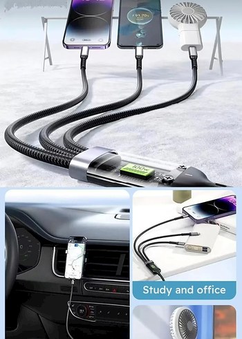 Şarj Kablosu çoklu göstergeli - Görsel 3