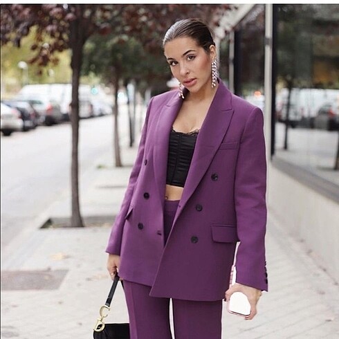 ZARA MOR CEKET