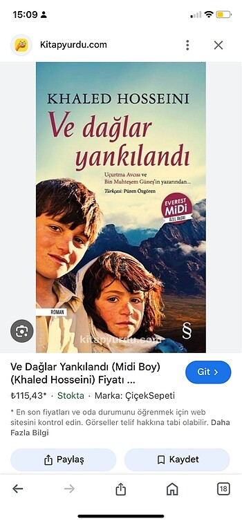 VE DAĞLAR YANKILANDI / Sol Ayağım
