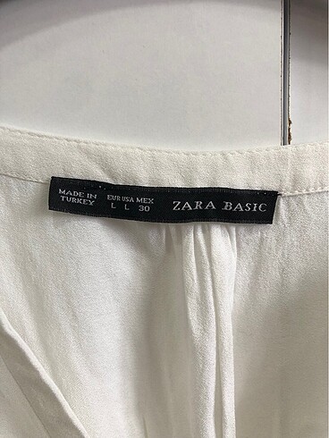 l Beden Zara gömlek
