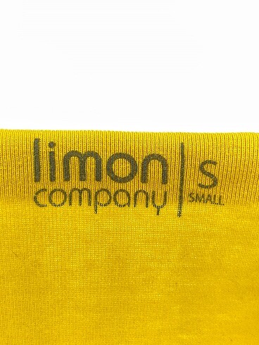 s Beden sarı Renk Limon Company T-shirt %70 İndirimli.