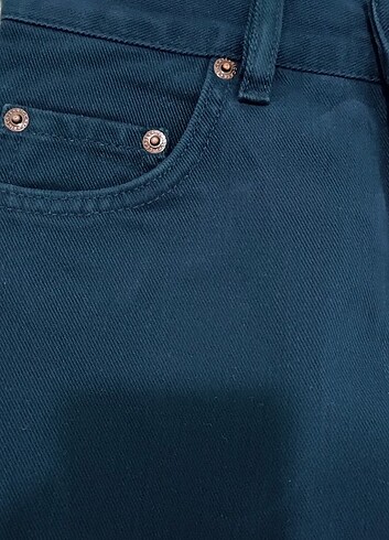 Yüksek Bel Vintage Kışlık Pantolon - Görsel 2