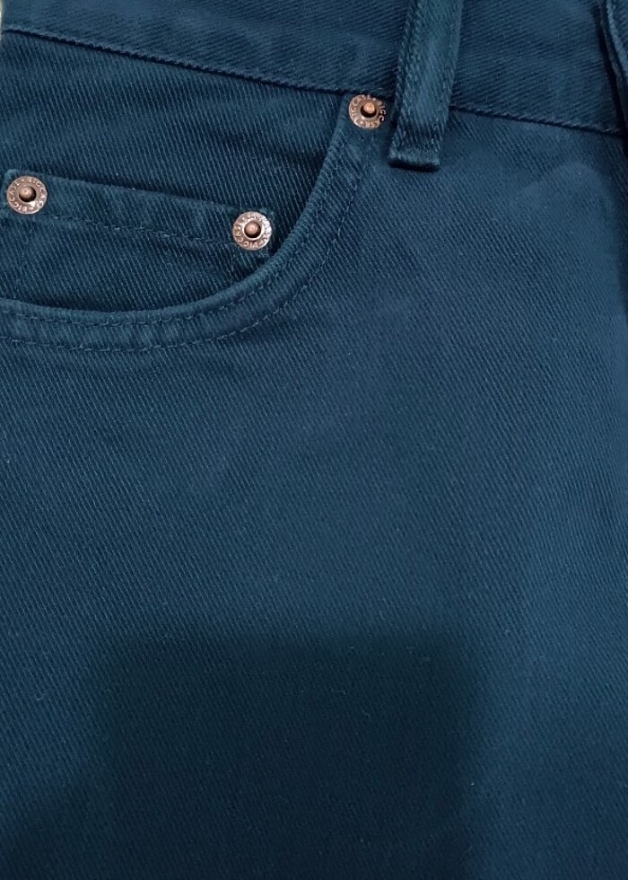 Yüksek Bel Vintage Kışlık Pantolon - Görsel 2