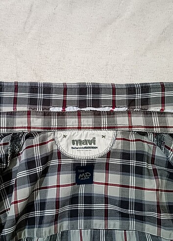 Erkek Vintage Ekoseli Gömlek - Görsel 7