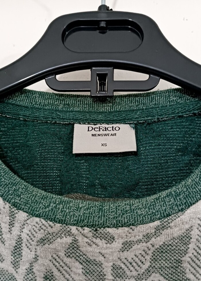 Erkek Desenli Sweatshirt - Görsel 2