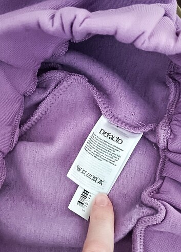 Kadın Crop Sweatshirt Fit Sportwear Lila - Görsel 6