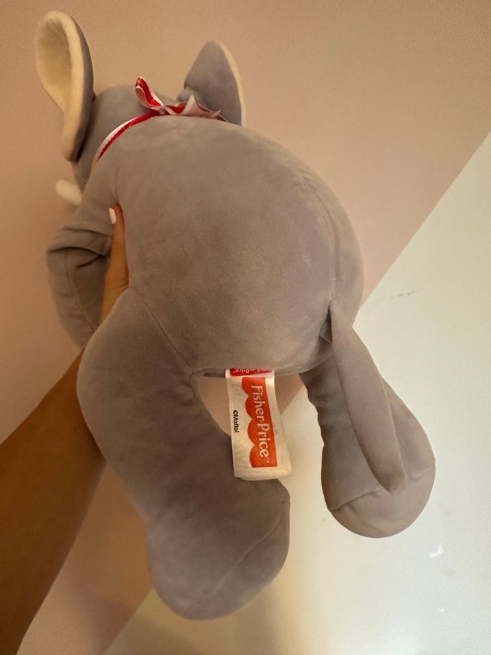 Fisher price Gri Fil Peluş Oyuncak - Görsel 2