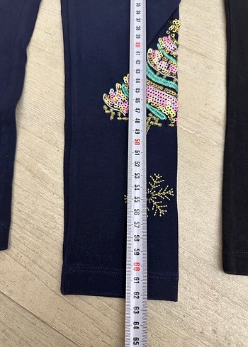 Kız çoçuk yılbaşı payetli tayt - Görsel 2