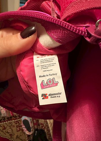 Renkli LOL Çocuk Okul Çantası - Görsel 6