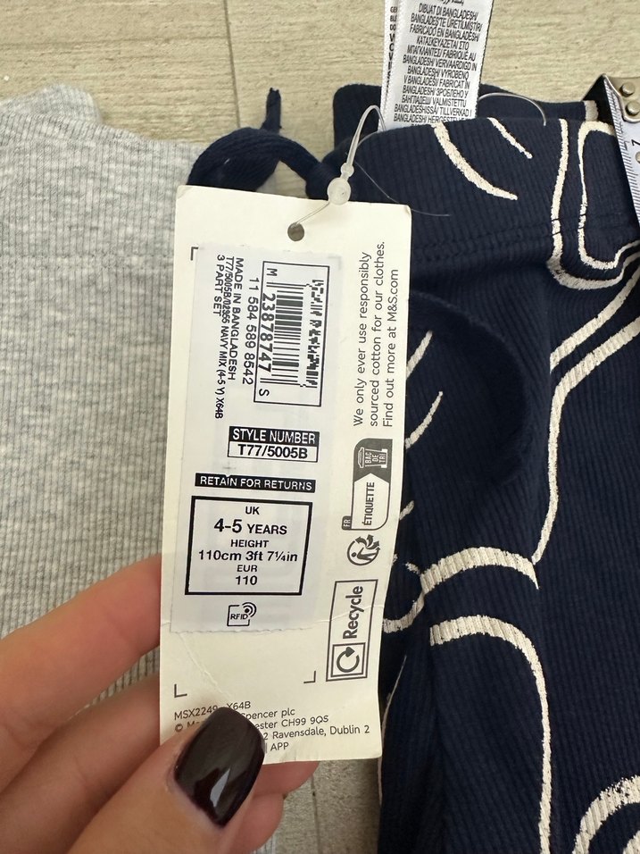 Kız Çocuk Esnek Tayt - Görsel 3