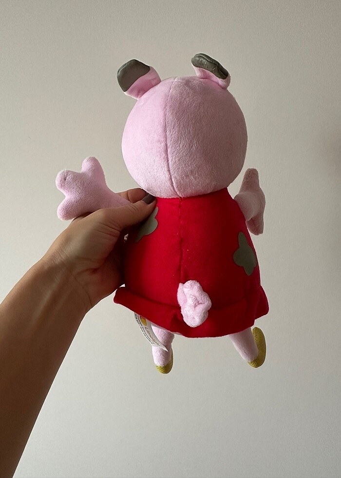 Peppa pig 32 cm peluş oyuncak - Görsel 5