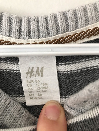 H&M H&M 12-18 ay triko kazak