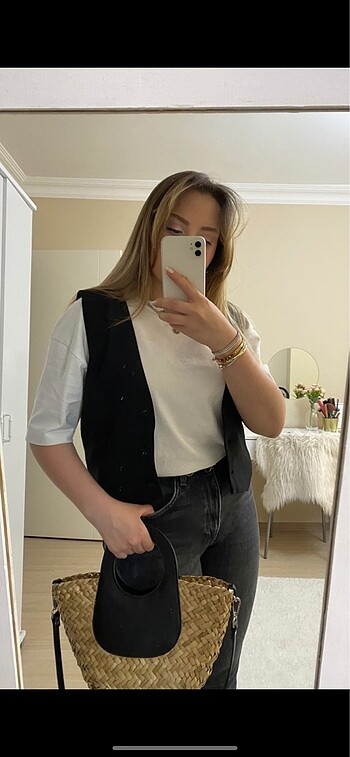 H&m siyah yelek
