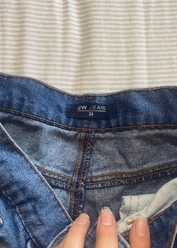 Denim şort - Görsel 4