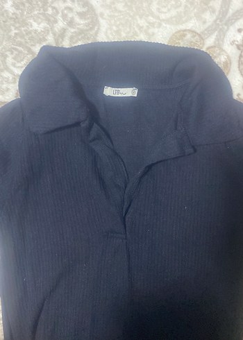 Uzun Kollu Siyah Kadın Triko Elbise - Görsel 2