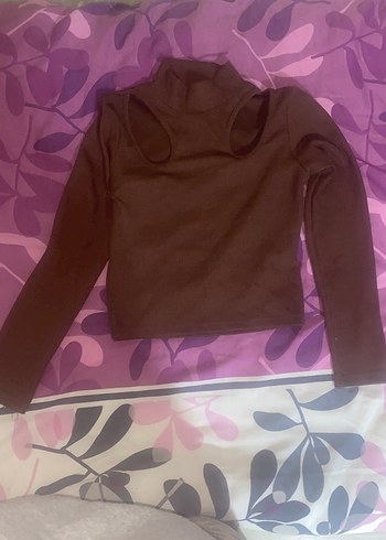 Kadın Kahverengi Boğazlı Uzun Kollu Triko - Görsel 2