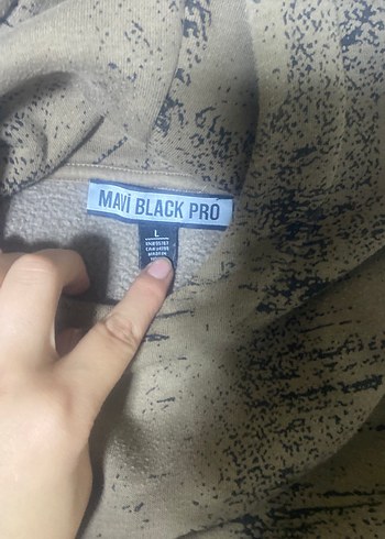 Erkek Kahverengi Baskılı Sweatshirt - Görsel 4