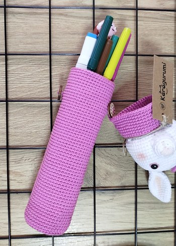 Hayvan Figürlü Örgü Kalemlikler - Görsel 5