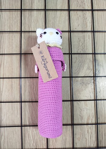 Hayvan Figürlü Örgü Kalemlikler - Görsel 17