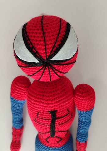 Spiderman Örümcek Adam Örme Aksiyon Figürü - Görsel 5