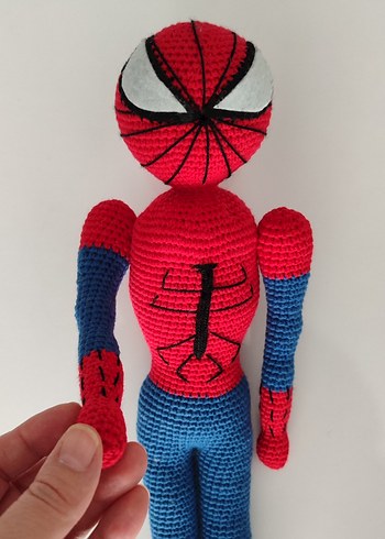 Spiderman Örümcek Adam Örme Aksiyon Figürü - Görsel 7