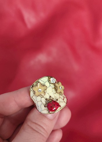 Taşlı yüzükler emitasyon takilar - Görsel 10