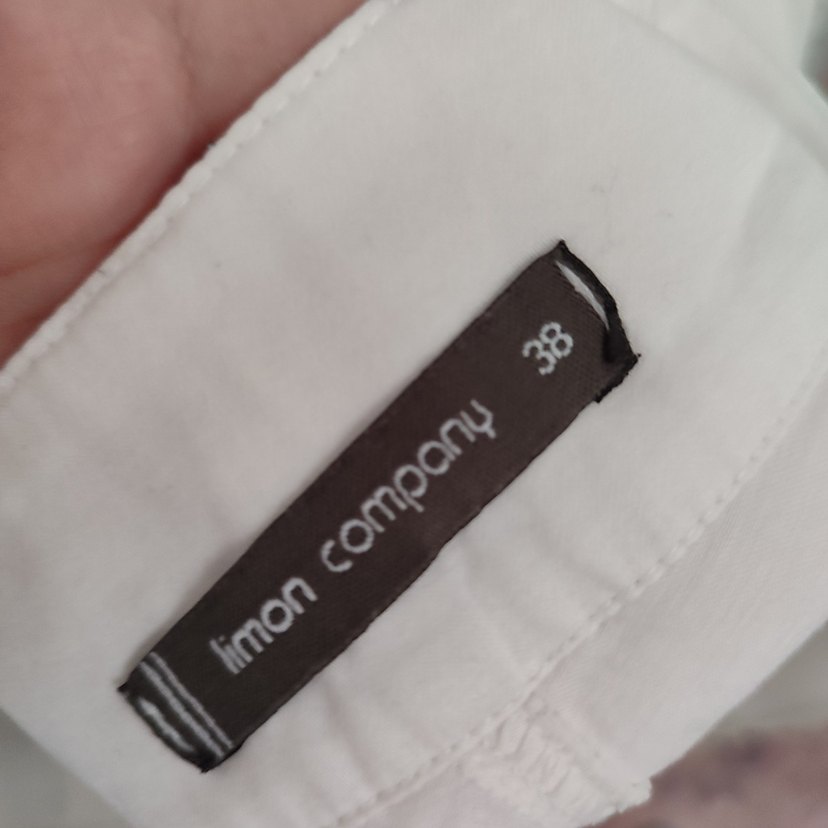 Beyaz Kadın Kumaş Pantolon - Görsel 3