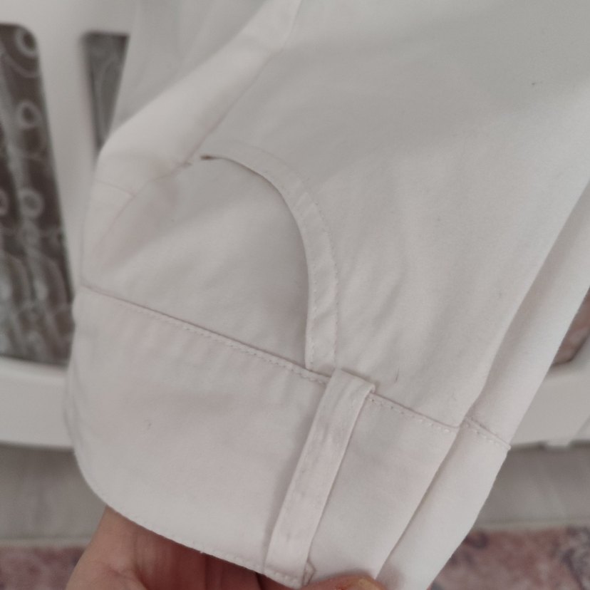 Beyaz Kadın Kumaş Pantolon - Görsel 2