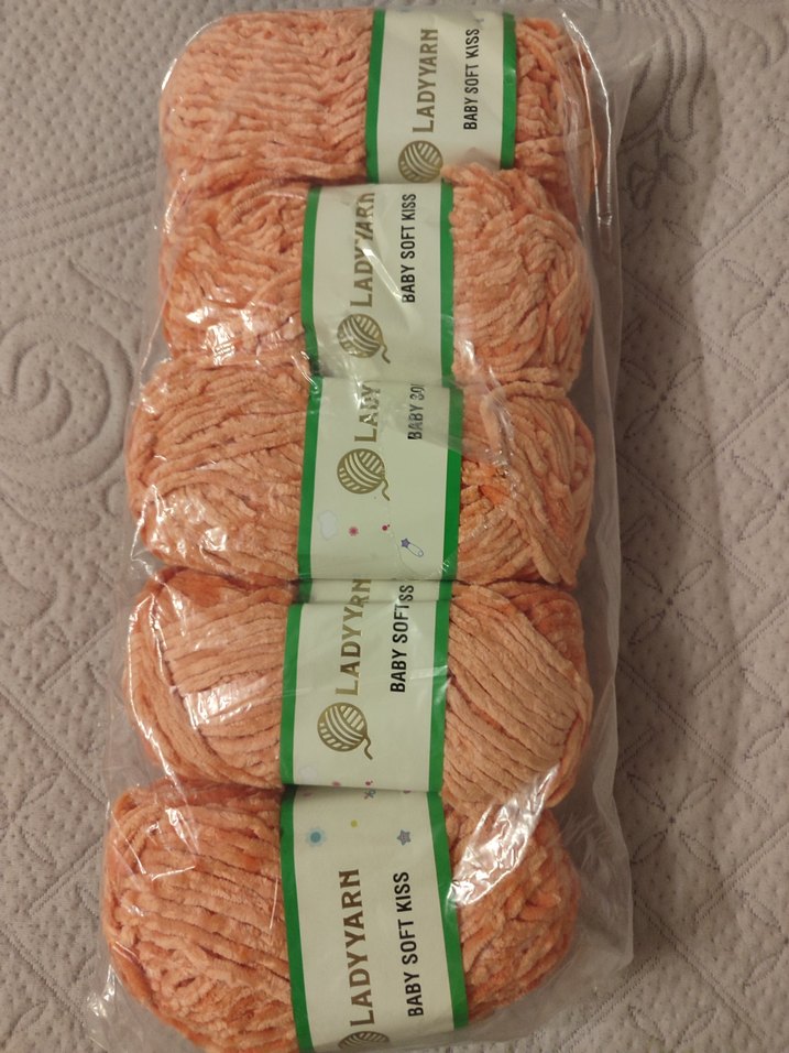 Yarnart Baby Soft Kiss Lila Kadife ip - Görsel 2