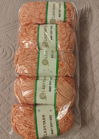 LADYYARN Baby Soft Kiss Kadife ip - Görsel 2