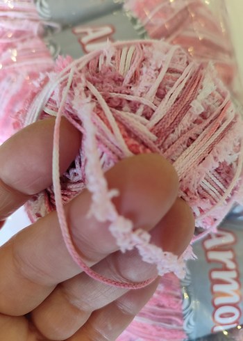 Pembe Kazak yelek büstiyer ipi - Görsel 4