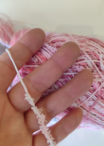 Pembe Kazak yelek büstiyer ipi - Görsel 5