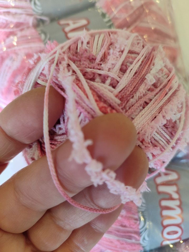 Pembe Kazak yelek büstiyer ipi - Görsel 4