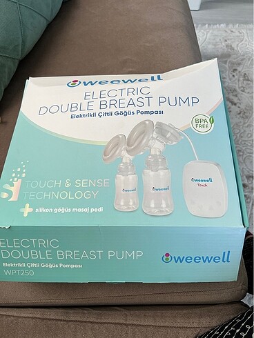 Weewell Elektronik Süt Sağma Pompası