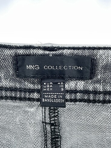 42 Beden gri Renk Mango Jean / Kot %70 İndirimli.