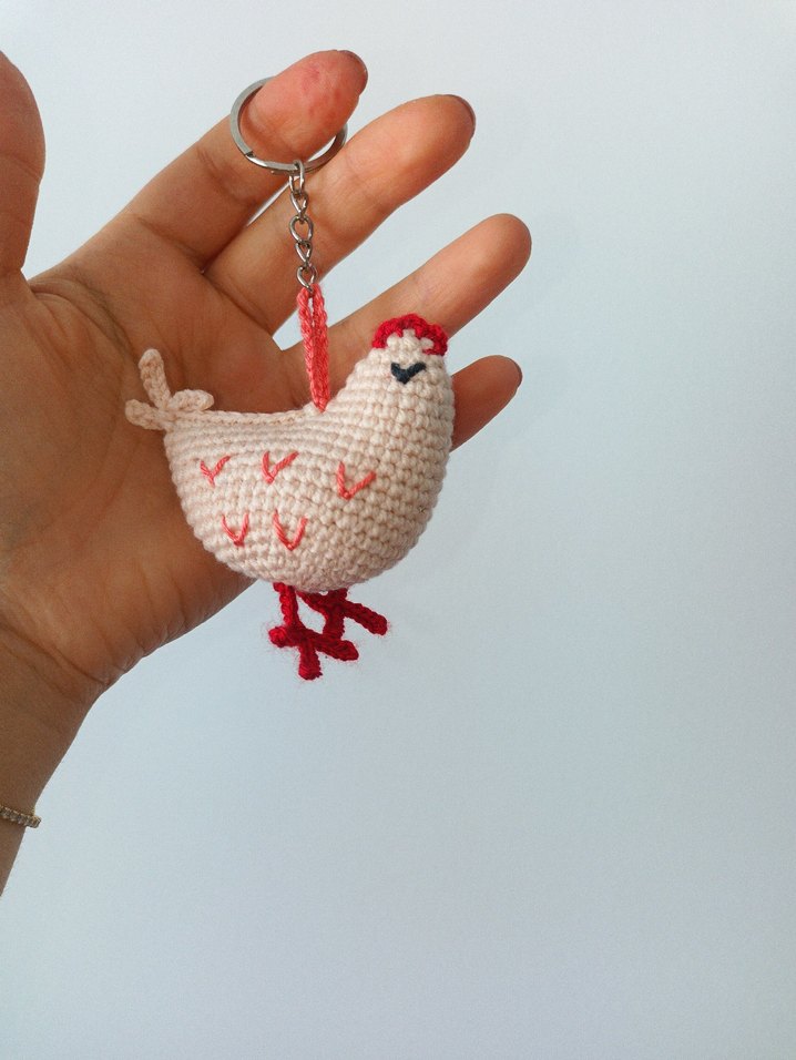 Tavuk Anahtarlık - Görsel 4