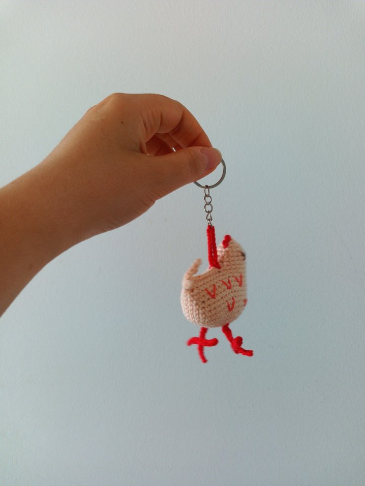 Tavuk Anahtarlık - Görsel 3