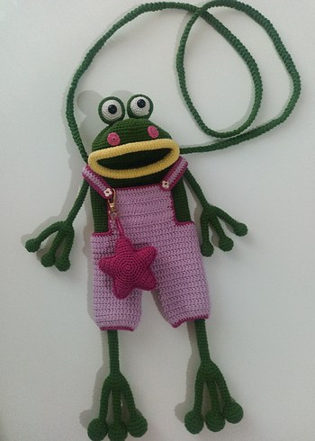 Kurbağa çanta - Görsel 3