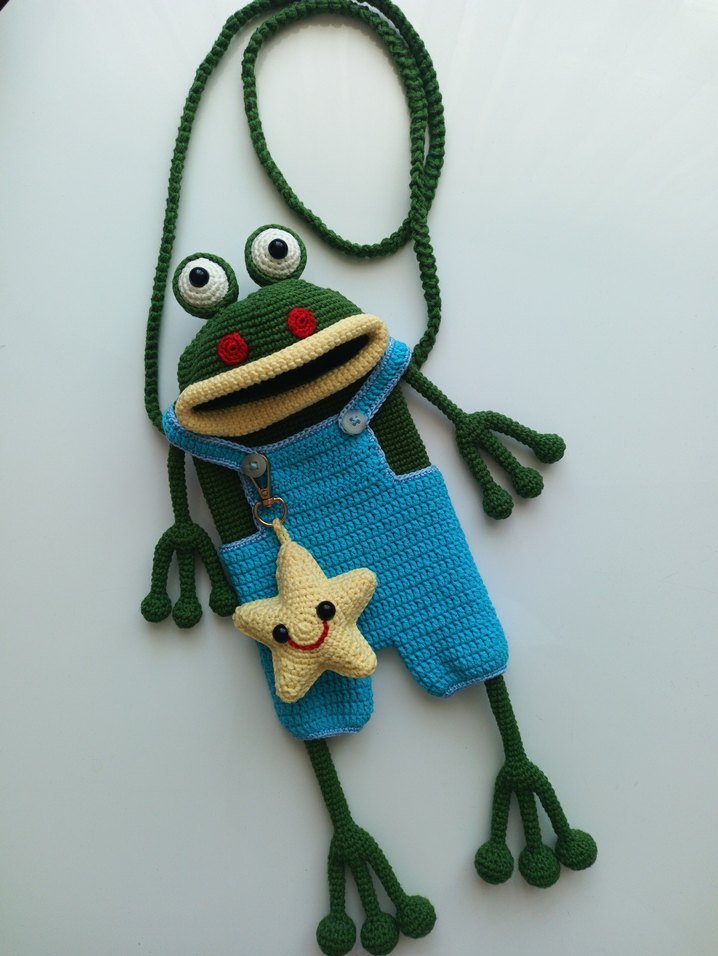 Kurbağa çanta - Görsel 2