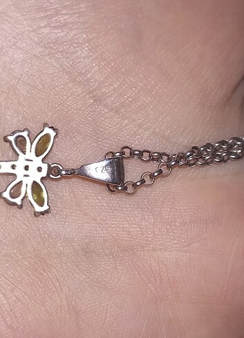 swarovski GÜMÜŞ YUSUFCUK KOLYE