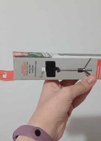 Blic BSF-1 100 cm Selfie Çubuğu Işıklı - Görsel 3