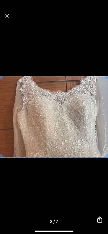 Pierre Cardin Gelinlik - Görsel 2