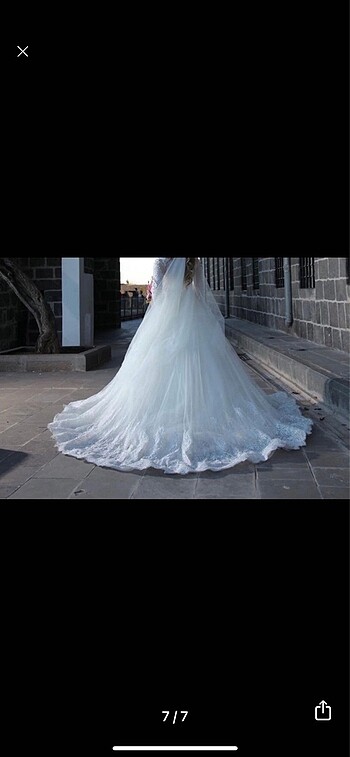 Pierre Cardin Gelinlik - Görsel 7