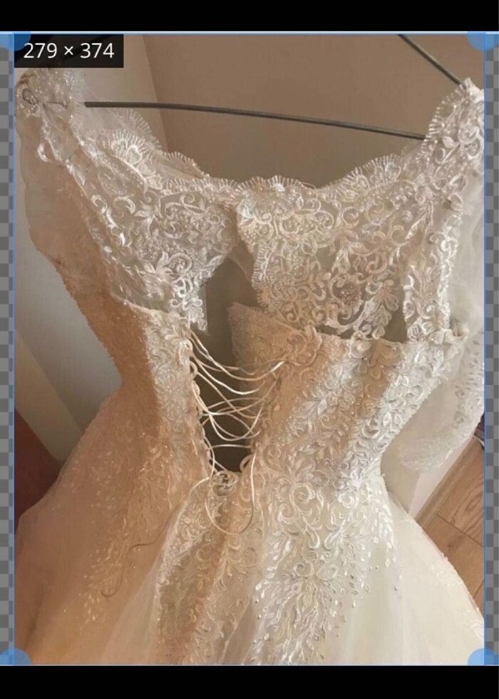 Pierre Cardin Gelinlik - Görsel 3